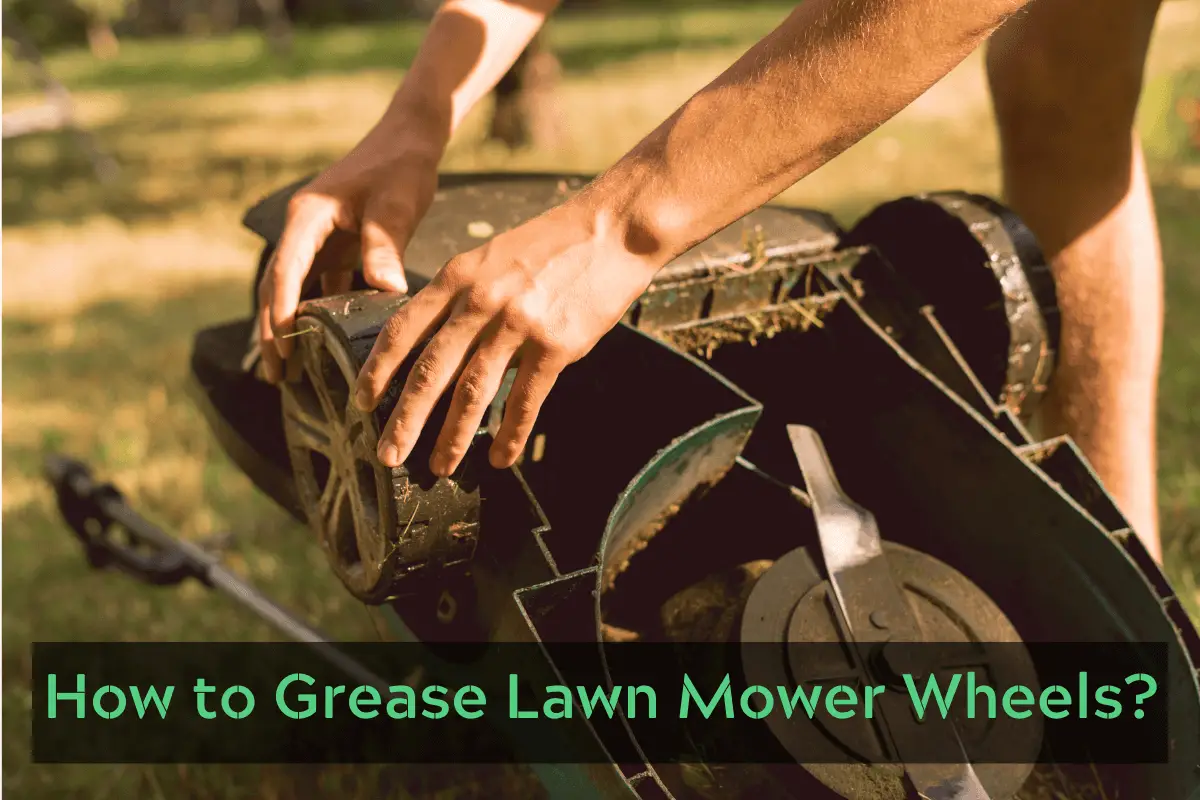 How to Grease Lawn Mower Wheels?