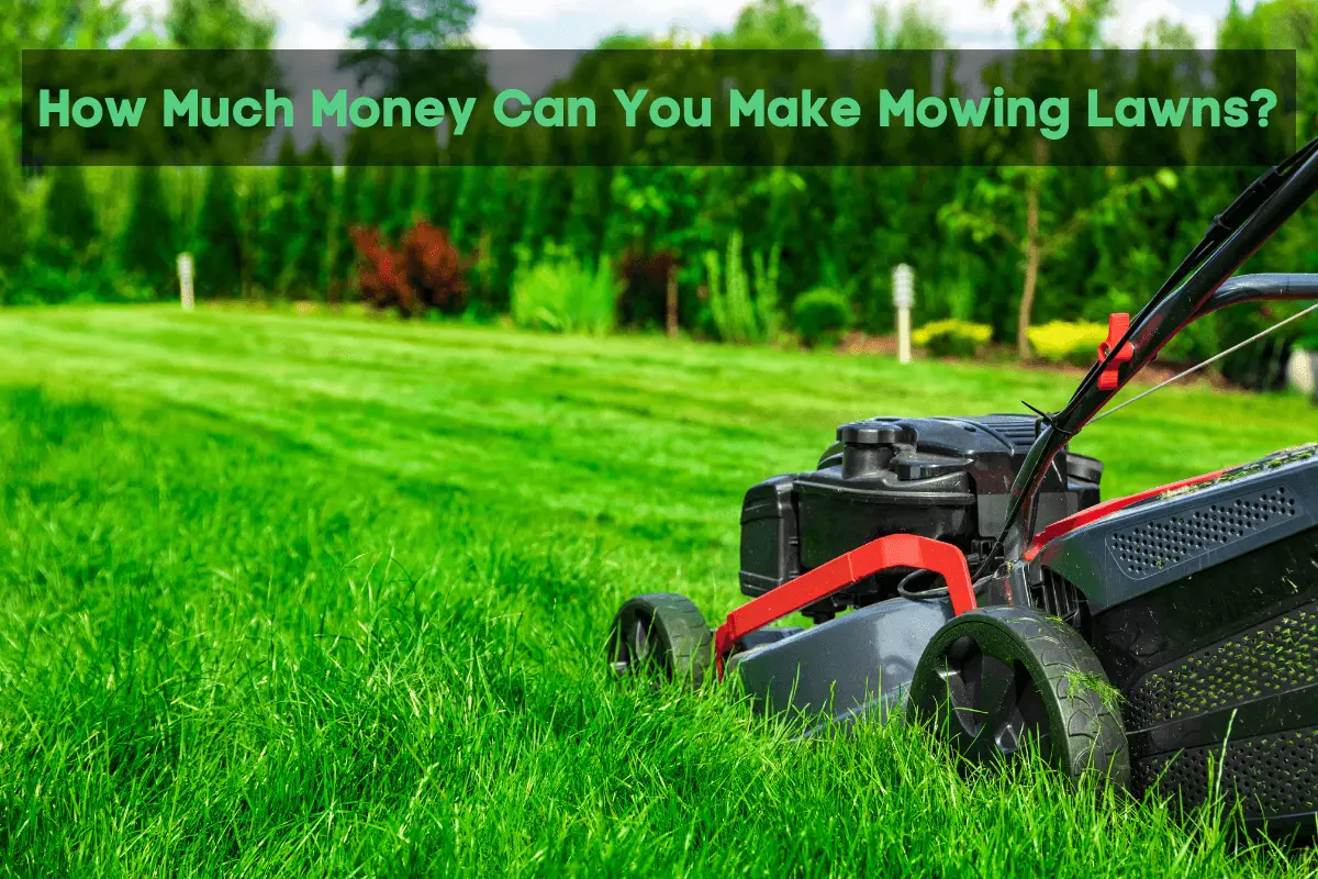 How Much Money Can You Make Mowing Lawns?
