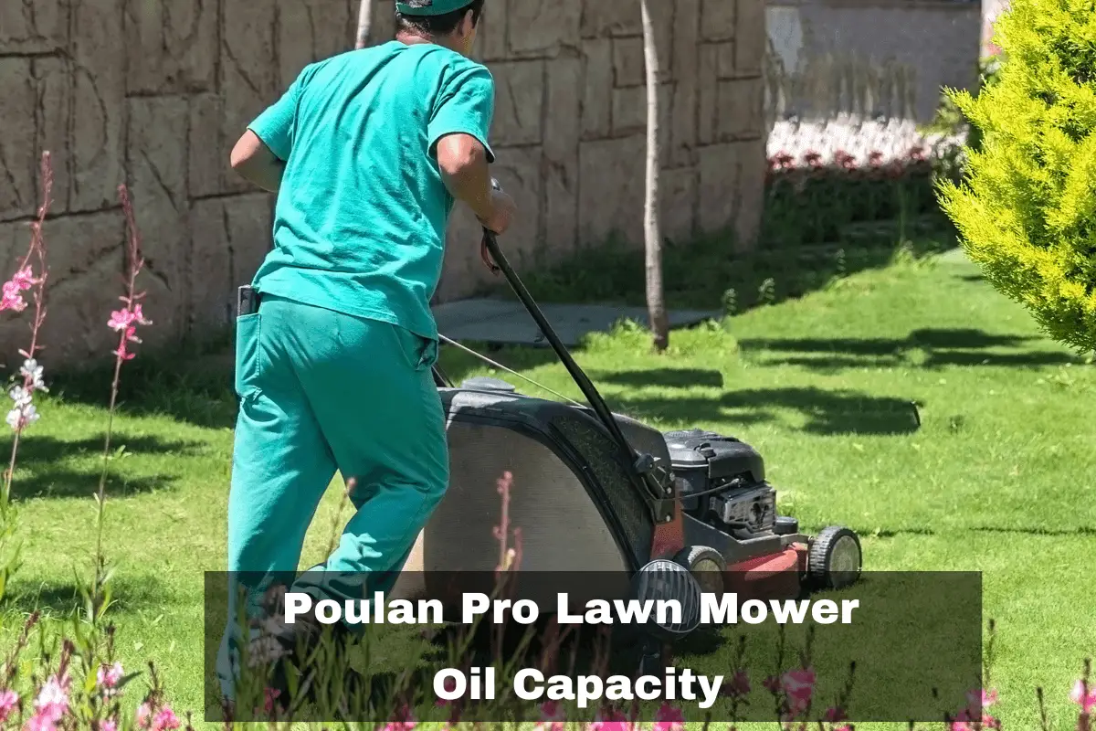 Poulan Pro Lawn Mower Oil Capacity